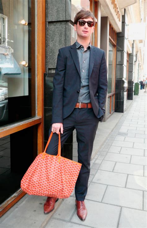 Goyard tote bag for men